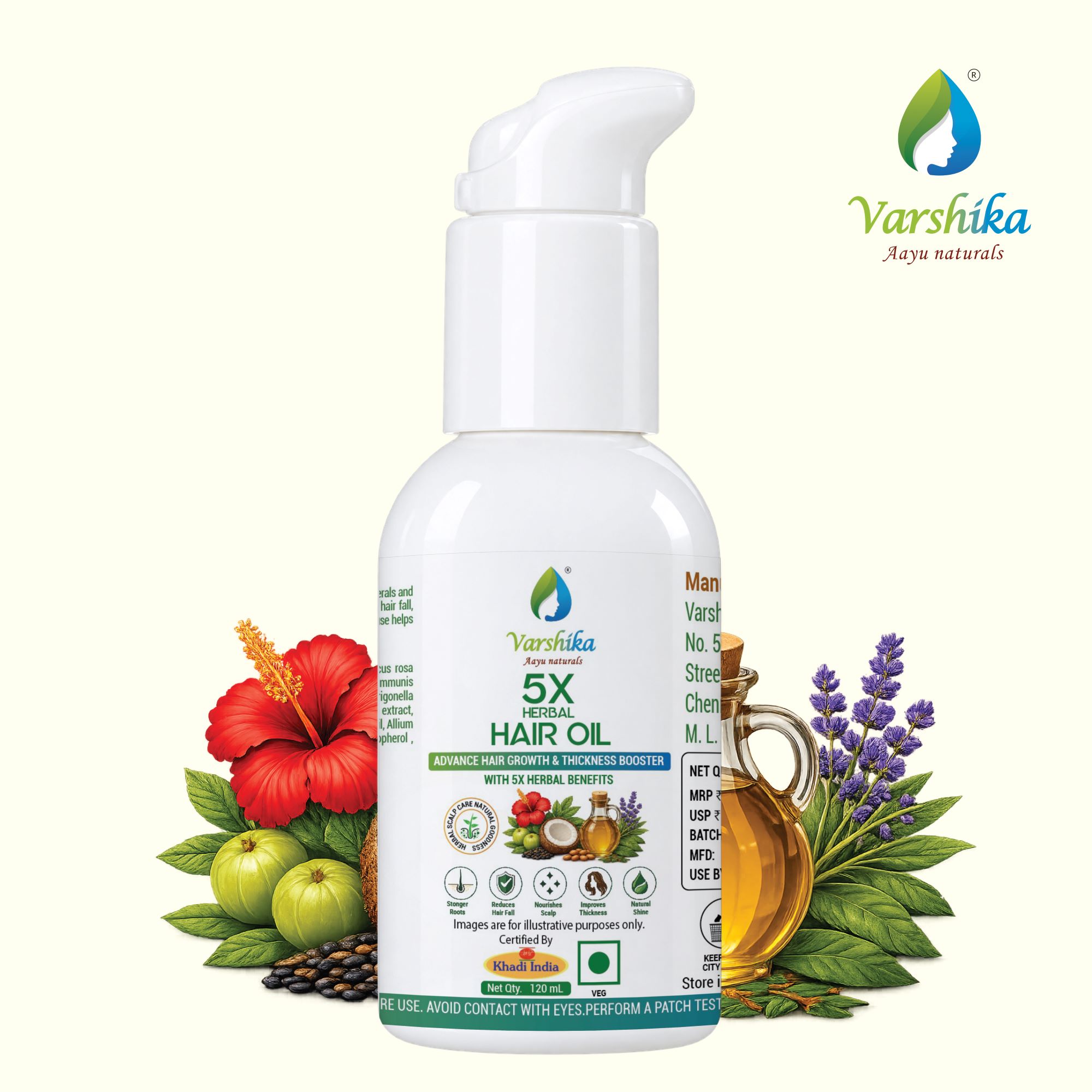 5X Herbal Hair Oil
