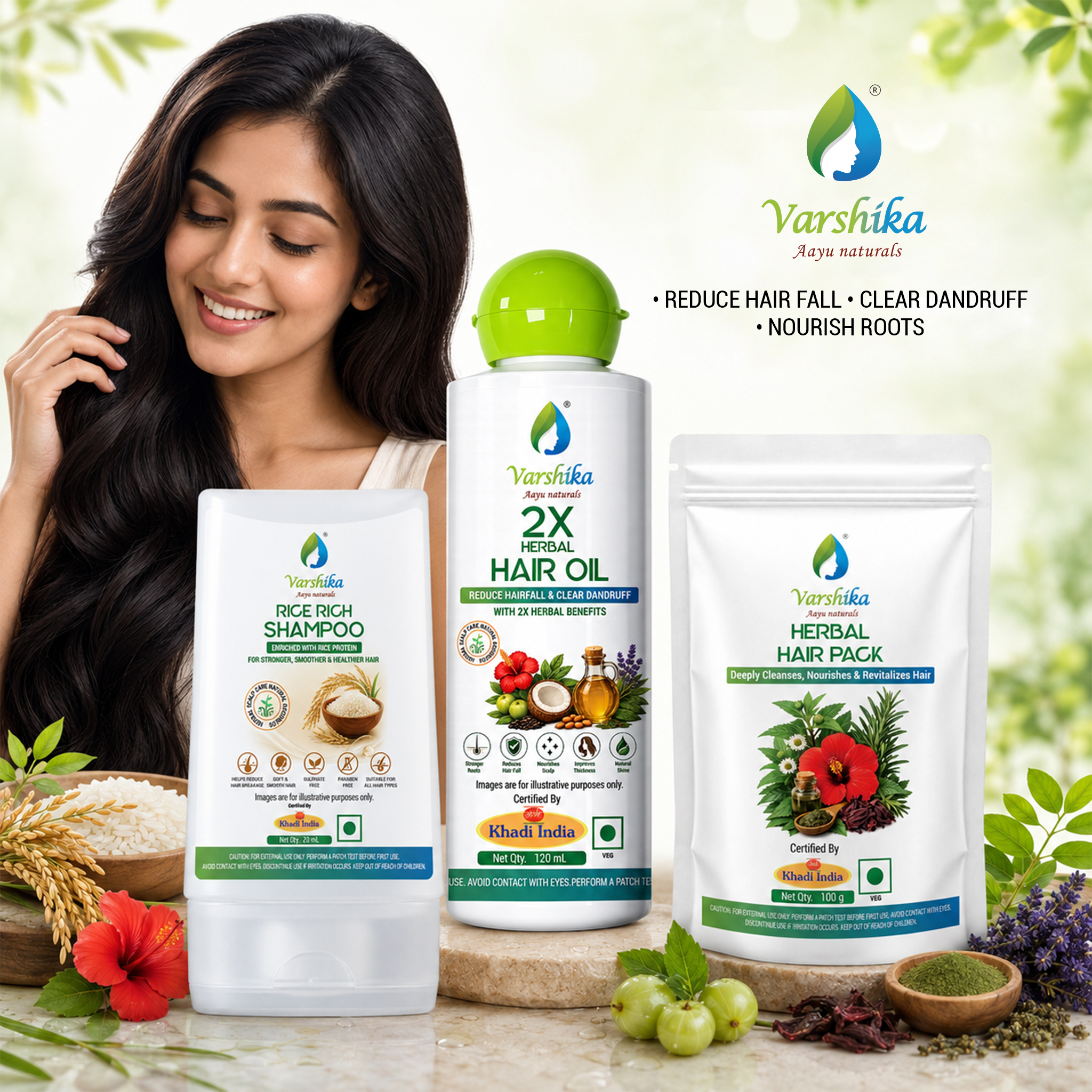 2X Herbal Hair Care Starter Kit